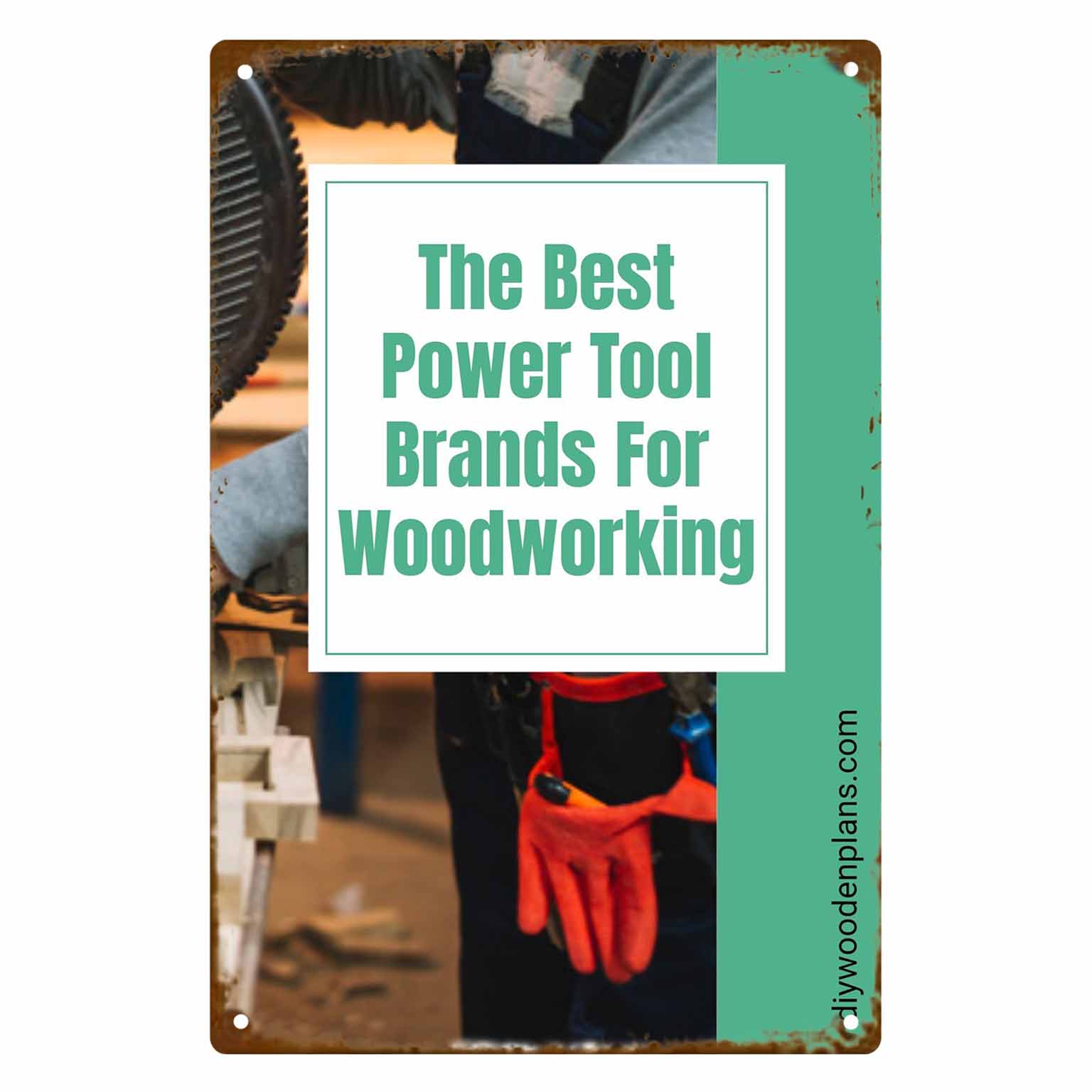 Best Tools For Workshop - لافتة جدارية معدنية مسطحة ثنائية الأبعاد