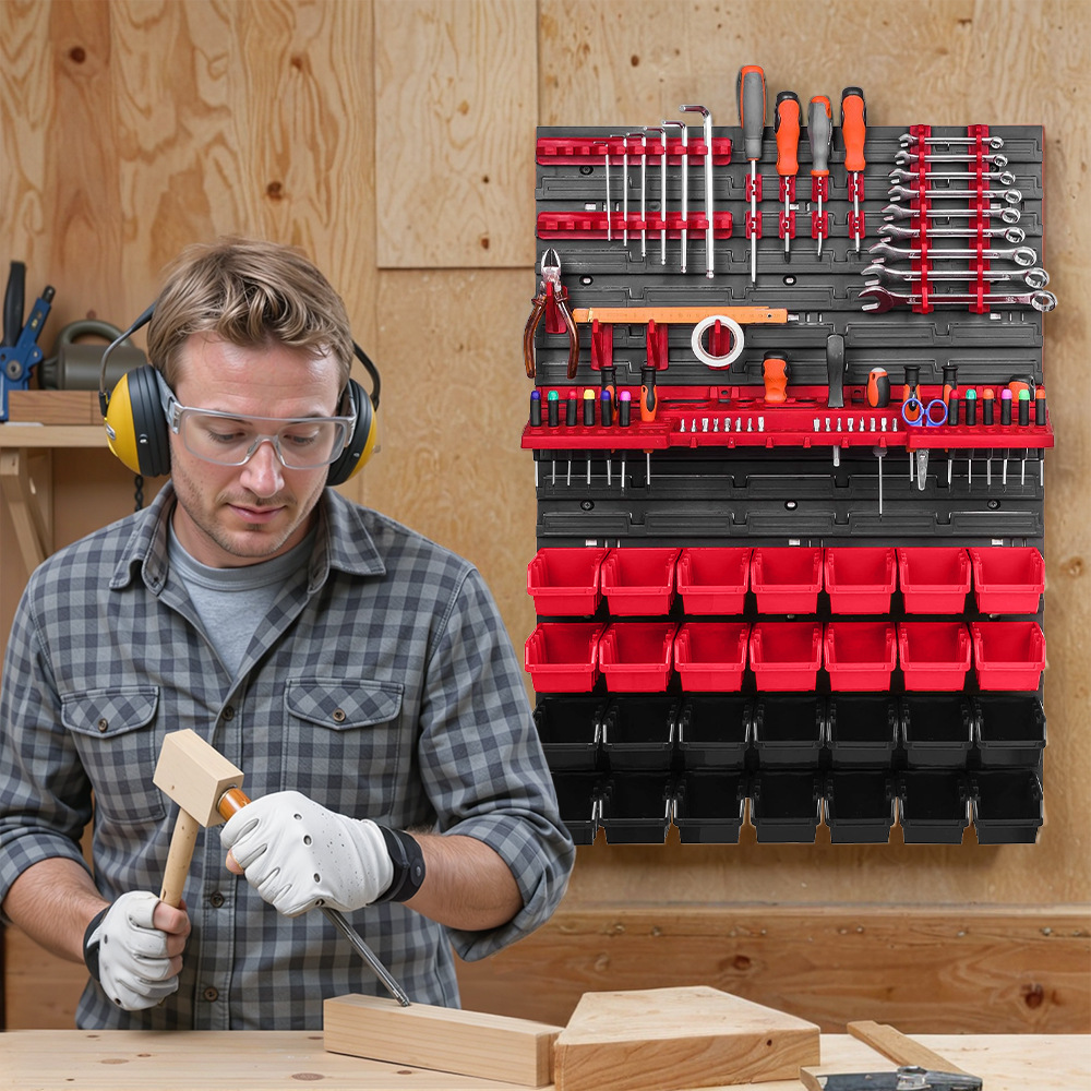 Workshop Tools Wall - رف تخزين أدوات للحائط، رف أدوات
