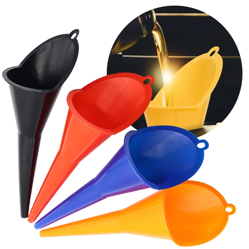 Workshop Tools Car - 1 قطعة قمع البلاستيك الطويل الجذعية