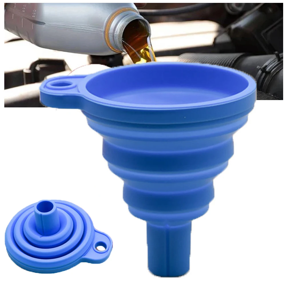 Workshop Tools Car - قمع محرك السيارة العالمي سيليكون السائل
