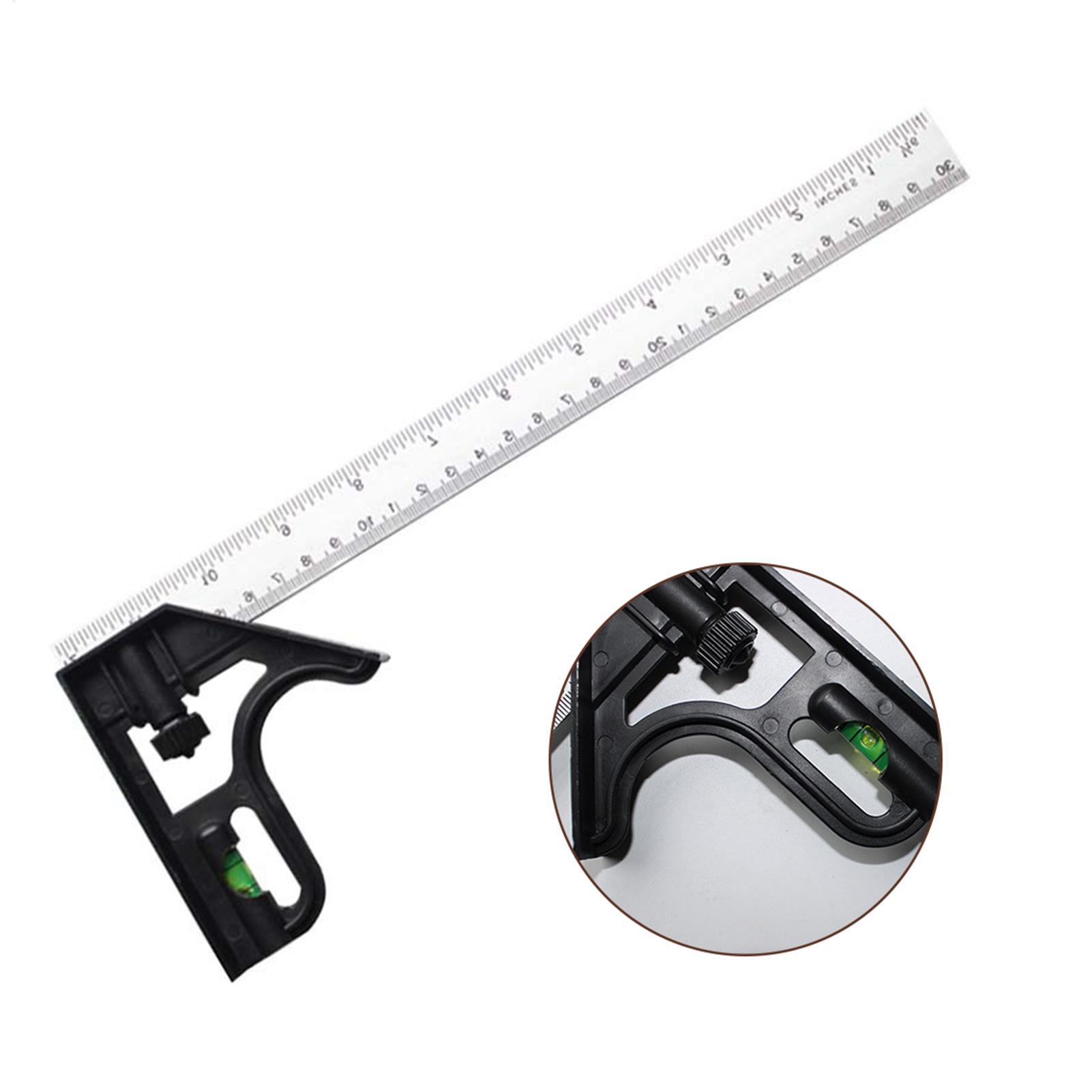 Workshop Tools For Carpentry - مسطرة زاوية متعددة الاستخدامات من الفولاذ