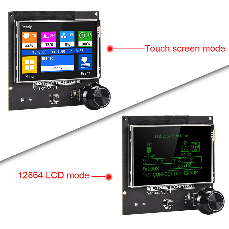 BIGTREETECH TFT35 E3 V3.0 طابع - مراجعة Creality Printer K1 وسعره