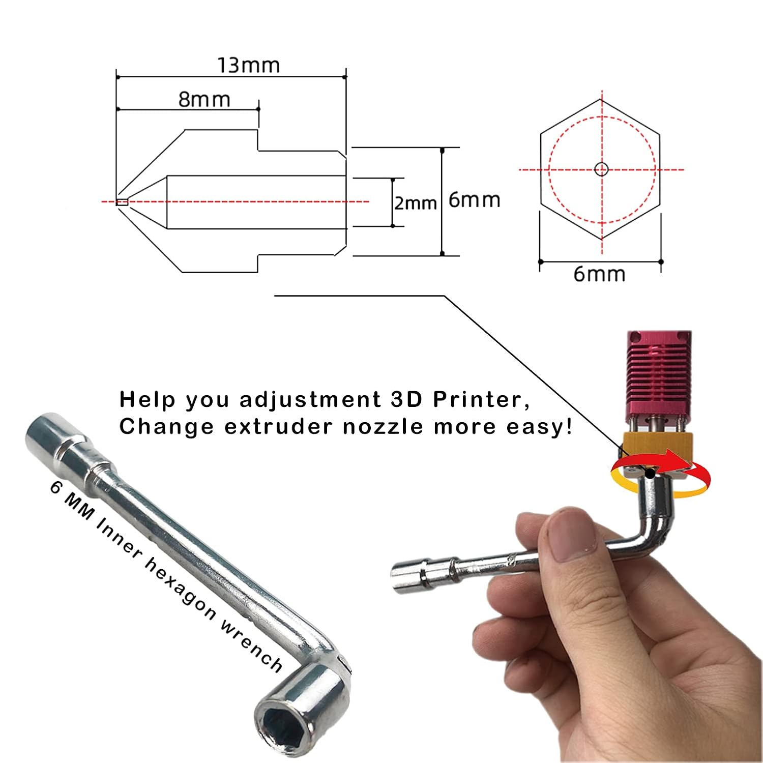 كرياليتي 20 قطعة MK8 فوهة نحاس - مراجعة Creality Printer K1 وسعره