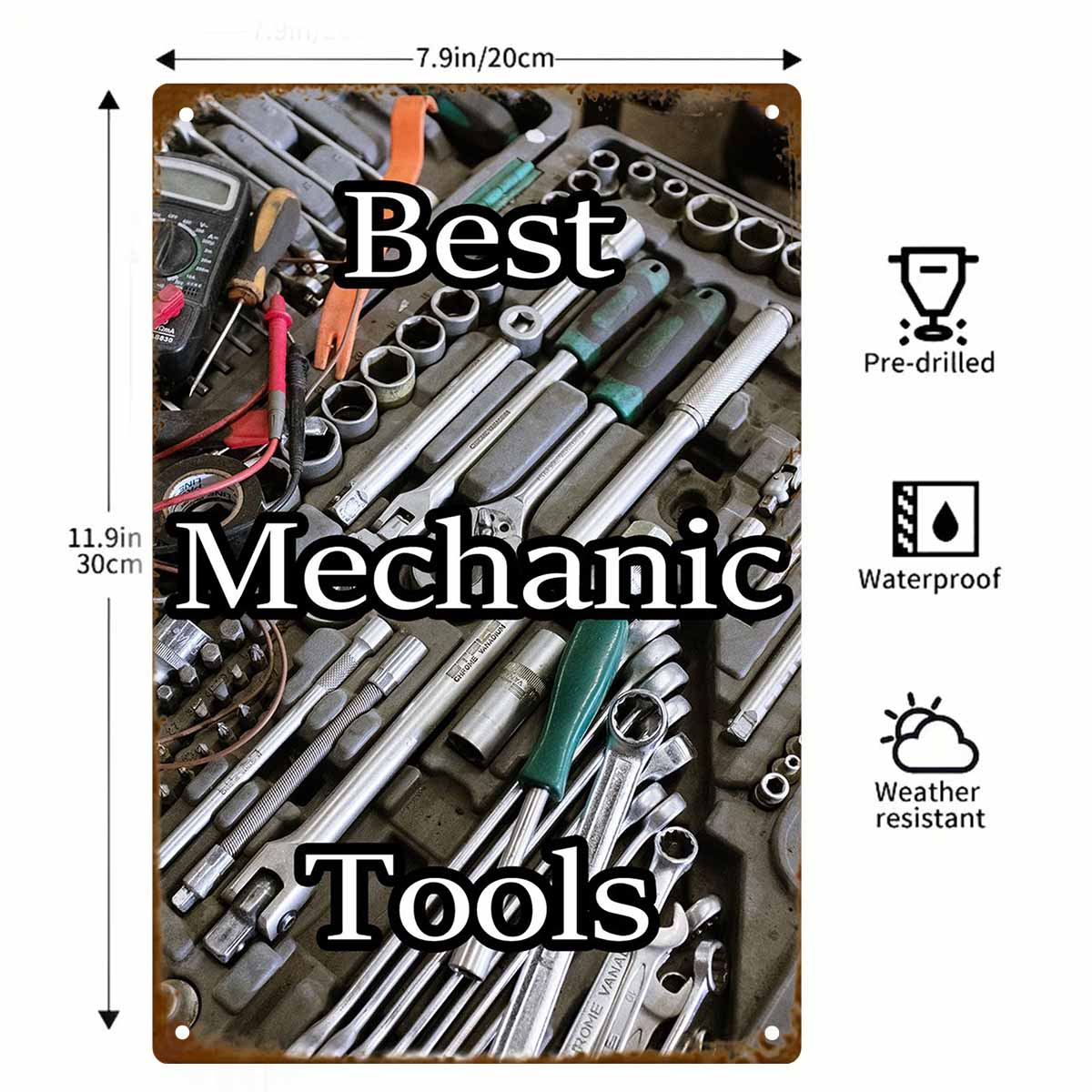 لافتة معدنية مسطحة ثنائية الأب - مراجعة Best Tools For Workshop وسعره