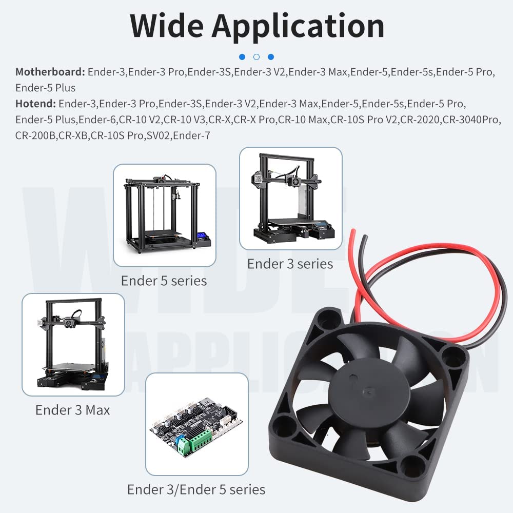 2 قطعة مراوح Creality الأصلية  - مراجعة Creality Printer K1 وسعره
