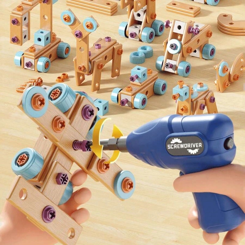 مجموعة أدوات بناء خشبية للأطفا - مراجعة Tools Workshop Kids وسعره