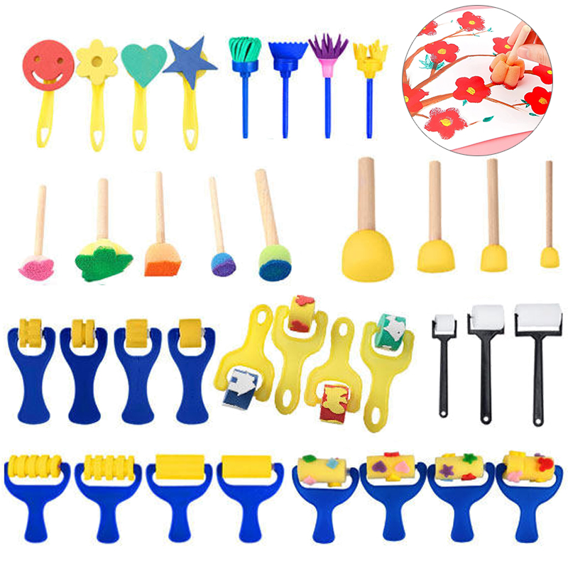  فرشاة إسفنجية للرسم للأطفال، - مراجعة Tools Workshop Kids وسعره