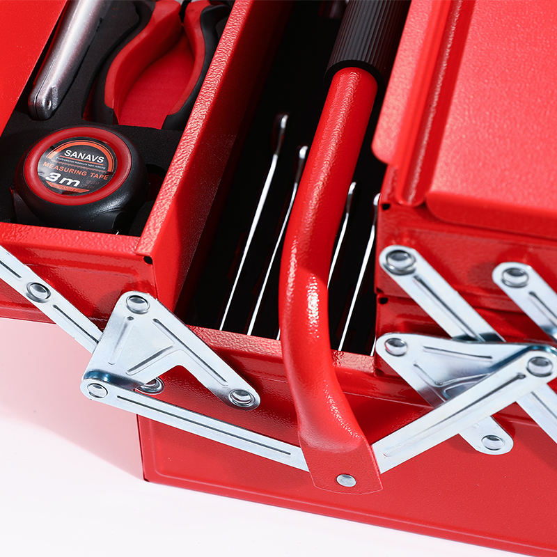 صندوق أدوات محمول 18 بوصة بمقب - مراجعة Workshop Tools Box وسعره