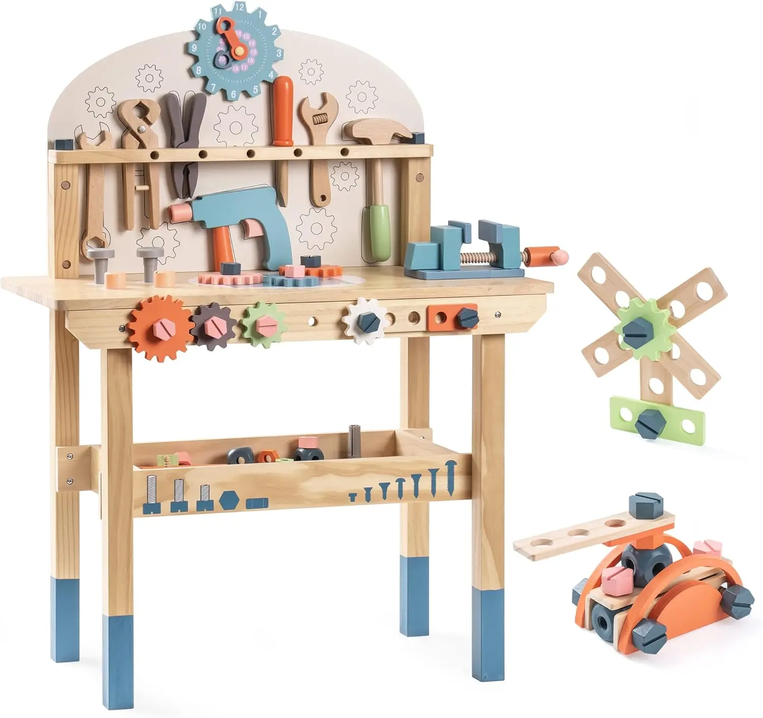 Robotime Robud الاطفال أداة مج - مراجعة Tools Workshop Kids وسعره