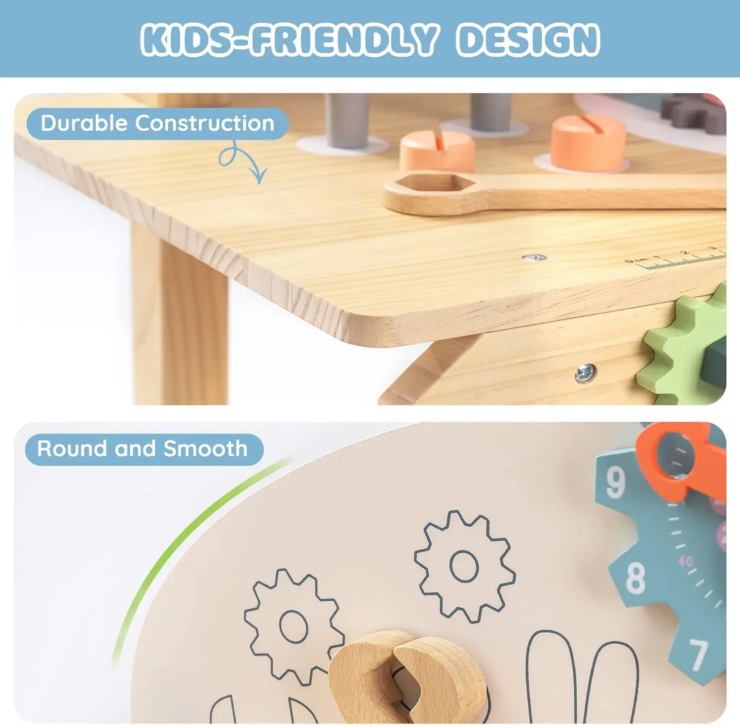 Robotime Robud الاطفال أداة مج - مراجعة Tools Workshop Kids وسعره