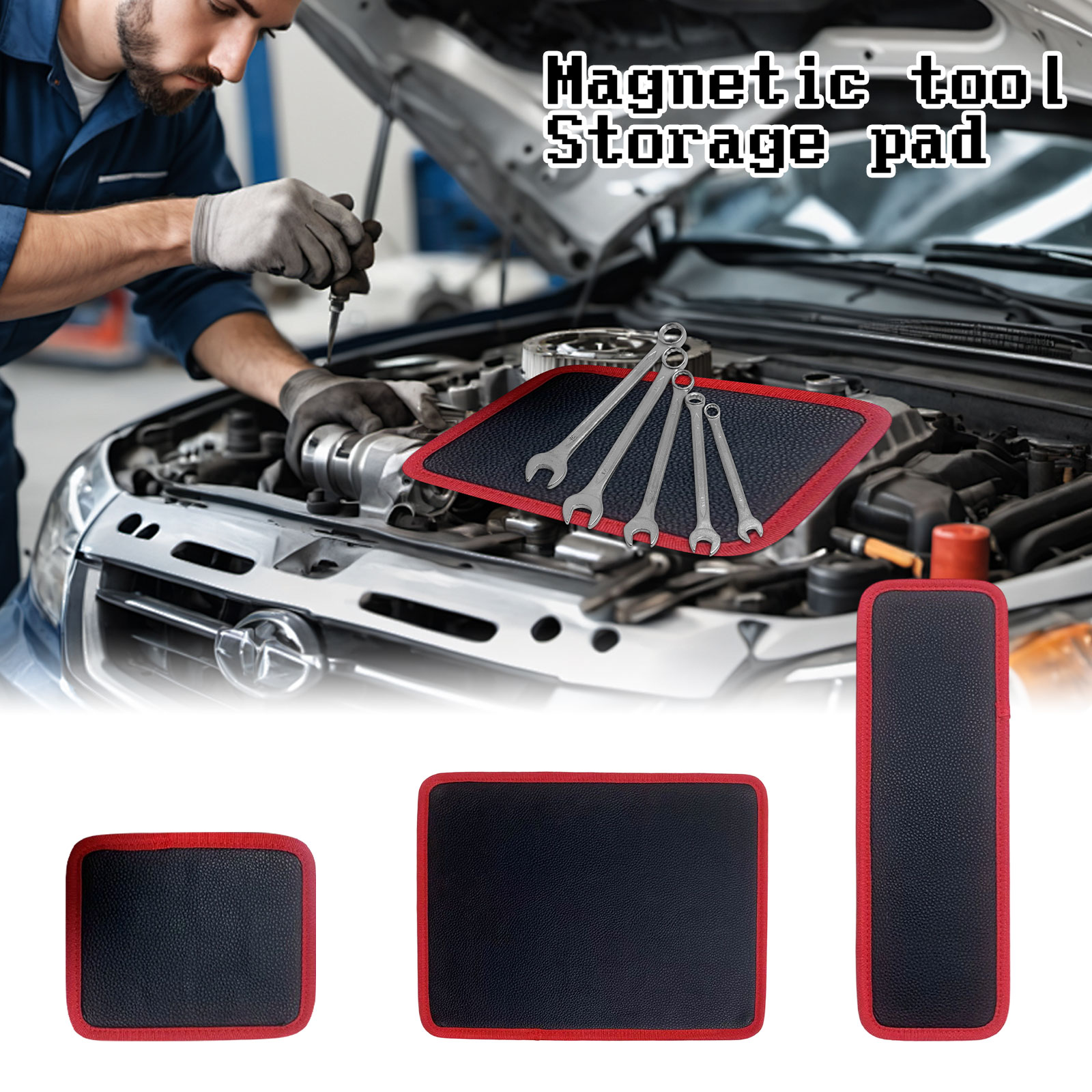 حامل أدوات مغناطيسي مرن حصيرة  - مراجعة Magnetic Parts Tray وسعره