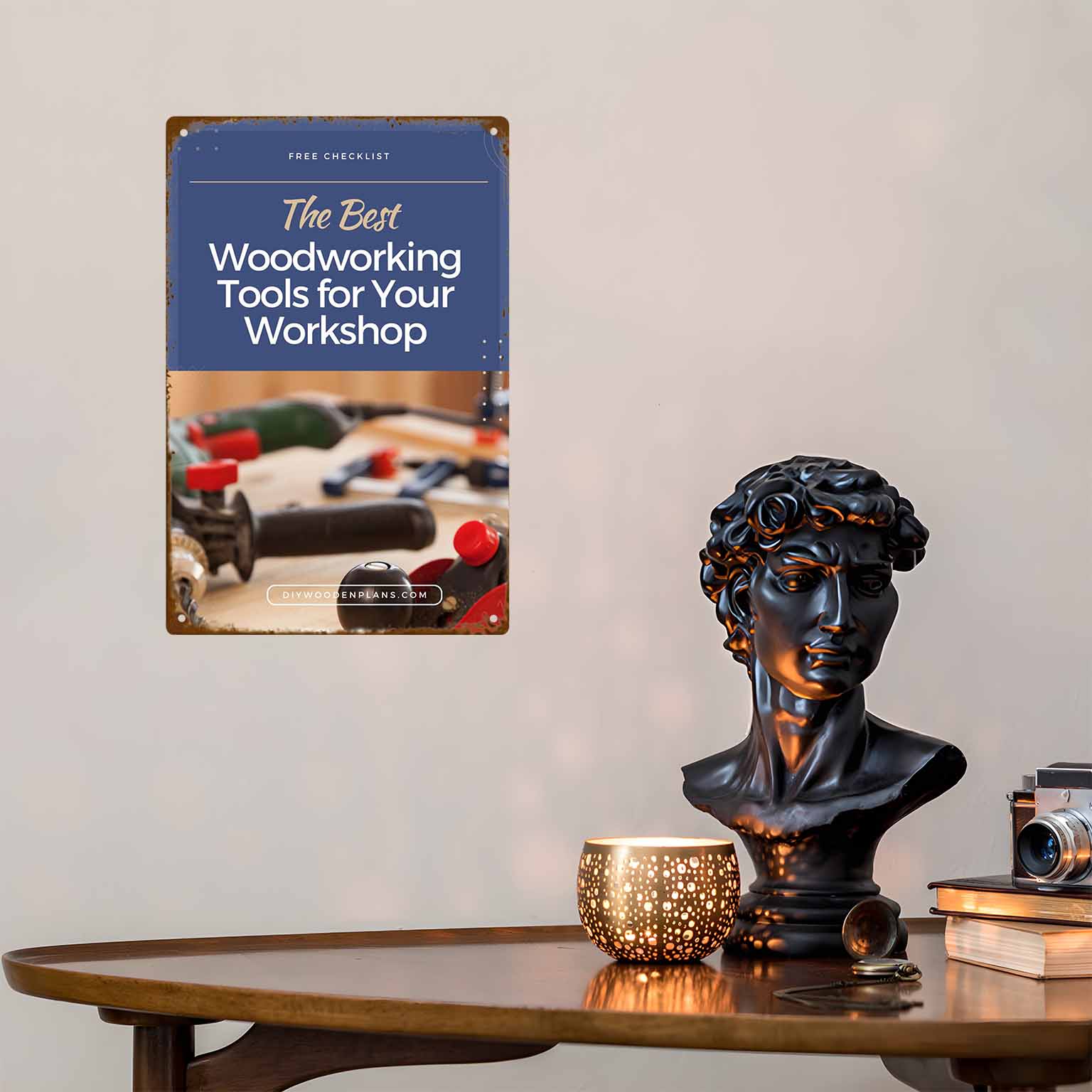 ملصق مخطط فحص مجاني لتزيين ورش - مراجعة Best Tools For Workshop وسعره