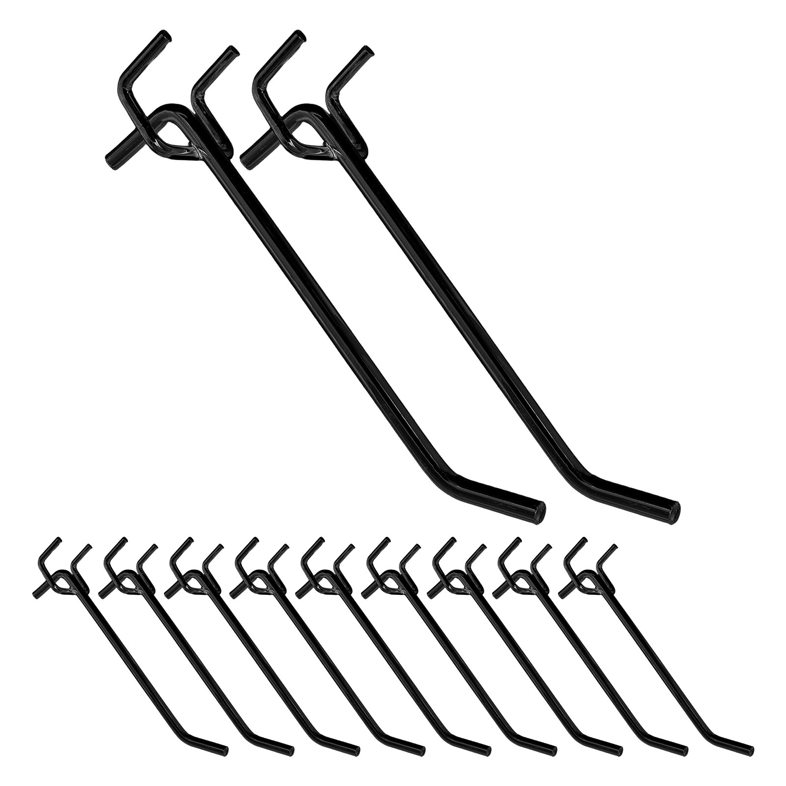 30 قطعة من خطافات اللوح المعدن - مراجعة Workshop Tools Display وسعره