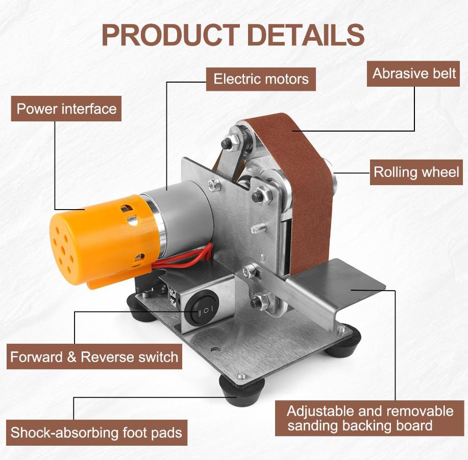 جلاخة كهربائية صغيرة متعددة ال - مراجعة Workshop Tools Knife Sharpener وسعره