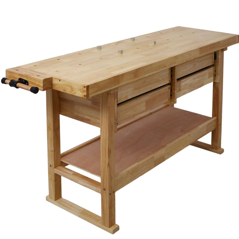 منضدة عمل فولاذية DB 60in مع 4 - مراجعة Tools Used In Wood Workshop وسعره