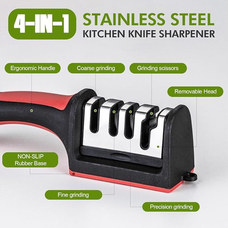 حجر شحذ احترافي متعدد الوظائف  - مراجعة Workshop Tools Knife Sharpener وسعره