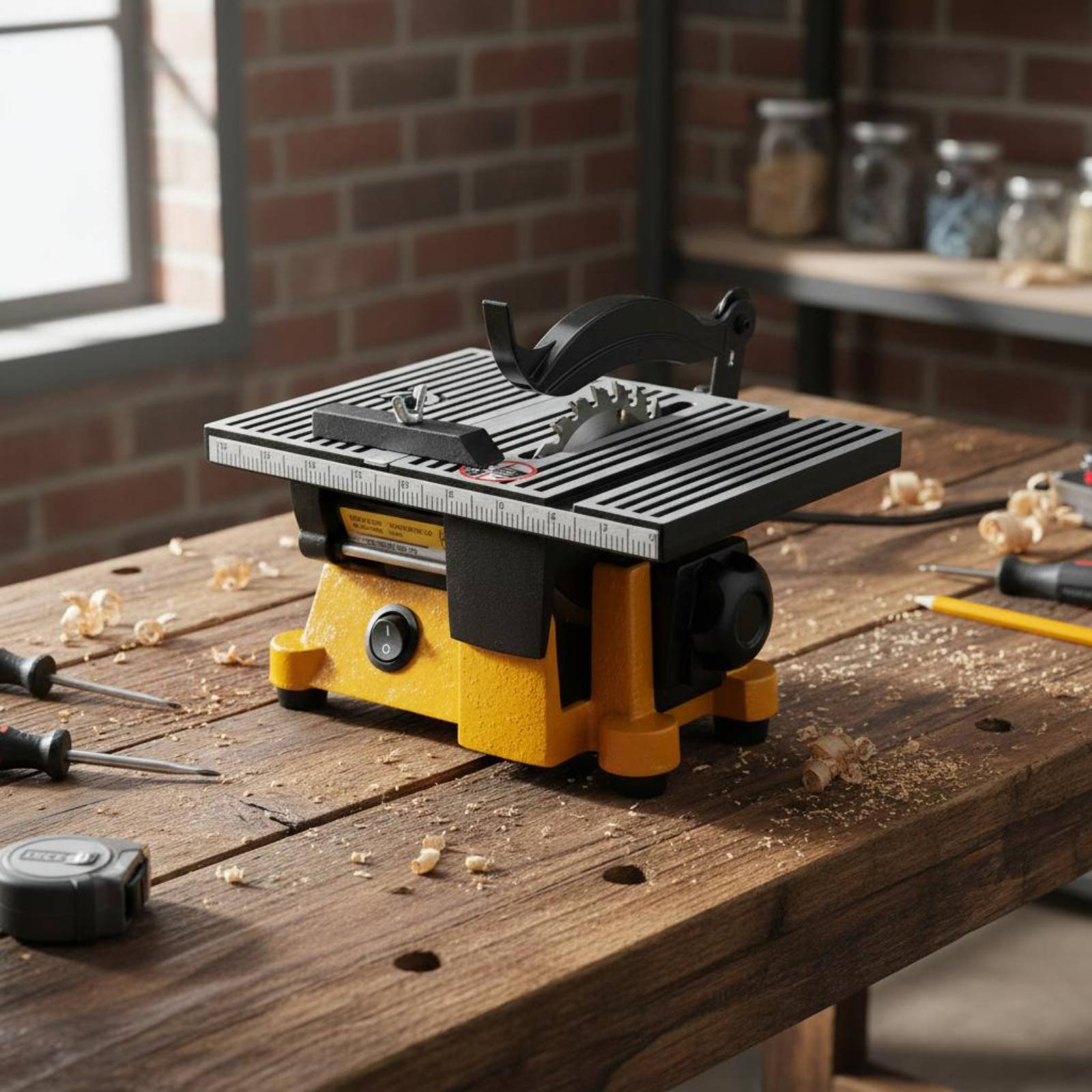 منشار طاولة صغير محمول، آلة قط - مراجعة Workshop Tools Machine وسعره
