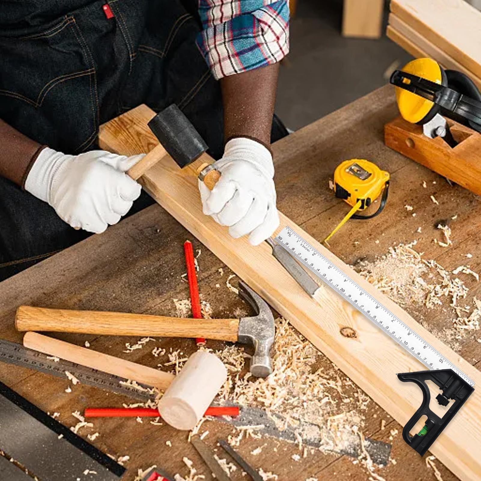 مسطرة زاوية متعددة الاستخدامات - مراجعة Workshop Tools For Carpentry وسعره